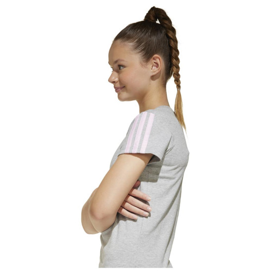 Adidas Παιδική κοντομάνικη μπλούζα 3-S Tee Adidas Παιδική κοντομάνικη μπλούζα 3-S Tee